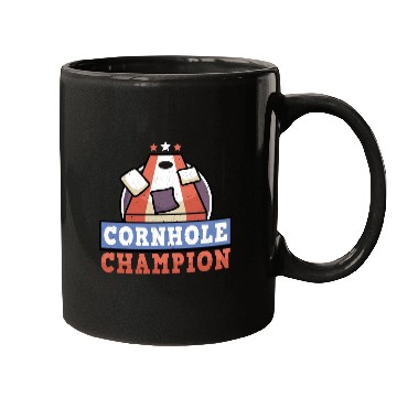Discover Grunge Cornhole Champion Bean Bag Lover Mugs