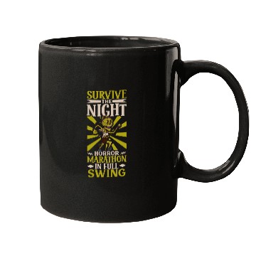 Discover Horror Zombie Runner Half Marathon Running Jogging Mugs