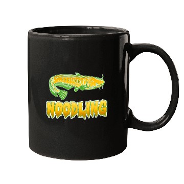 Discover Catfish Fishing Waller Fish Noodler Flathead Mugs