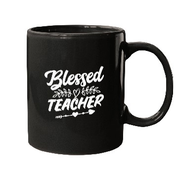 Discover Blessed Teacher Mugs