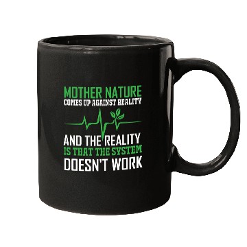 Discover Mother Nature Climate Change Earth Day Quote Mugs