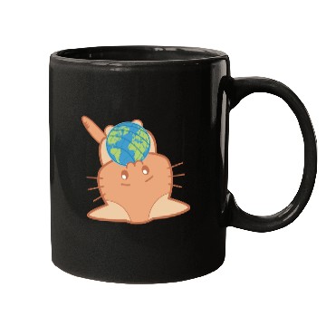Discover The World Is Meow Mugs