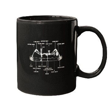Discover Outdoor Hunting Arch Anatomy Bow Arrow Target Mugs
