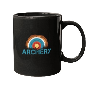 Discover Retro Vintage Archery Hunting Bow And Arrow Mugs