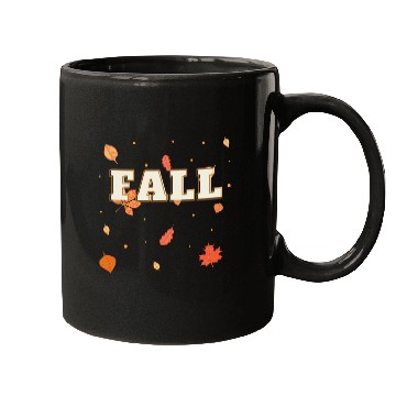 Discover Autumn Serenity, Whimsical Leaves Mugs