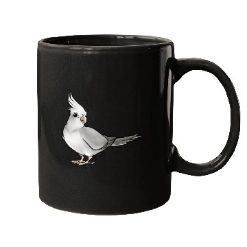 Discover Bird Cockatiel White Mugs