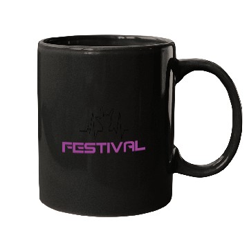 Discover Rock Festival Mugs