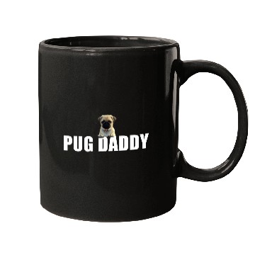 Discover Pug Daddy Mugs