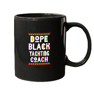 Discover Dope Black Yachting Coach Mugs