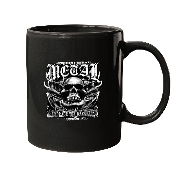 Discover Embrace the darkness, unleash the metal Mugs