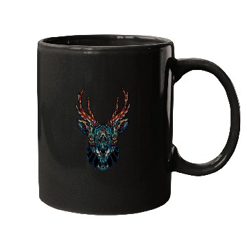 Discover Mandala Deer Mugs
