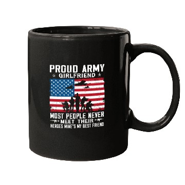Discover Proud US Army Girlfriend Mugs