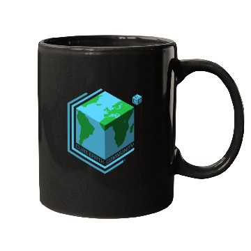 Discover Cube Earth Community Mugs