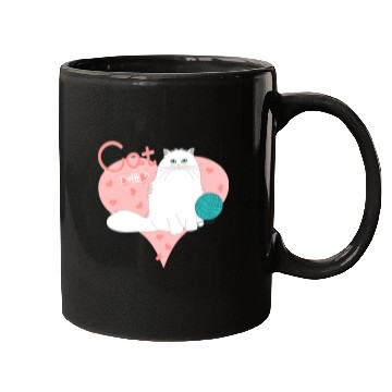 Discover Love Persian Cat Mugs
