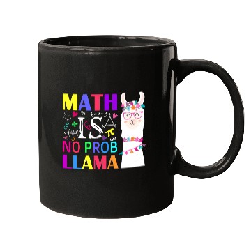 Discover Math Is No Prob-Llama Teacher Student First Day Mugs