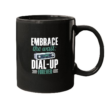 Discover Dial Up Internet Connection 90's Computer Jokes Mugs