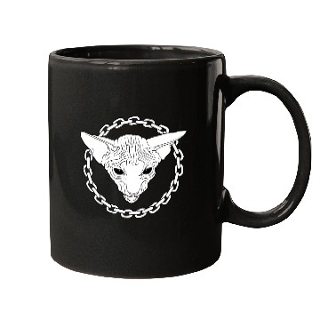Discover Mad White Sphynx Cat Mugs