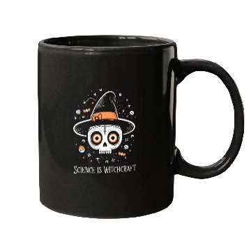 Discover Science Teacher Halloween Mugs, SpookyTee