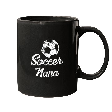 Discover Soccer Nana Player Fan Mugs