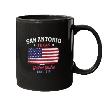 Discover San Antonio Texas est 1718 Design for proud San Mugs