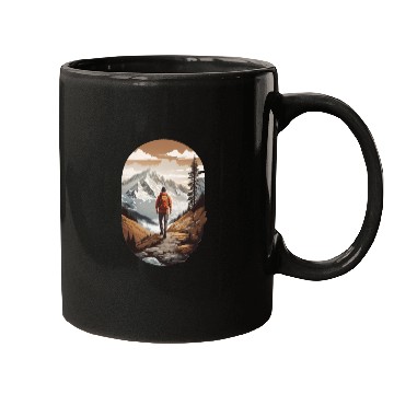 Discover Adventure in the mountains Mugs