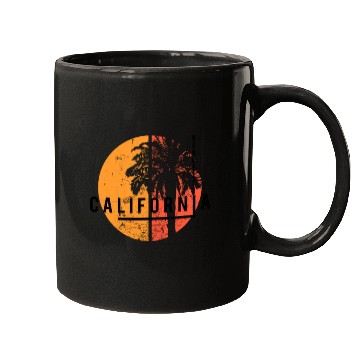 Discover Berkeley California Cool Native Palm Tree Mugs