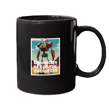 Discover Alien Brain Pilot: Mech Masterpiece Mugs