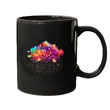Discover Cloud Computing Cyberpunk Developer IT Computer Mugs
