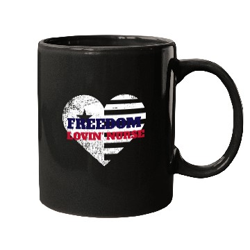Discover Freedom Lovin' Nurse Mugs