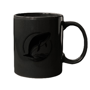 Discover Whale Ocean Marine Mugs