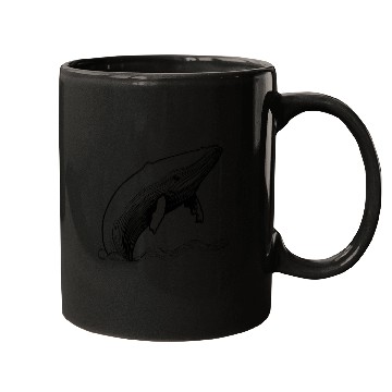 Discover Whale Ocean Marine Mugs