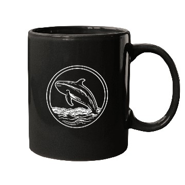 Discover Whale Ocean Marine Mugs