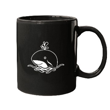 Discover Whale Ocean Marine Mugs