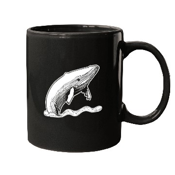 Discover Whale Ocean Marine Mugs