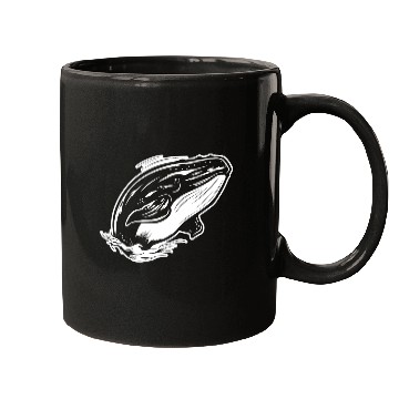 Discover Whale Ocean Marine Mugs