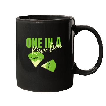 Discover One In A Kiwi Lion Mugs
