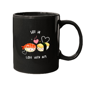 Discover Soy In Love With Him Mugs