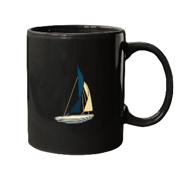 Discover Sailing Yacht Mugs