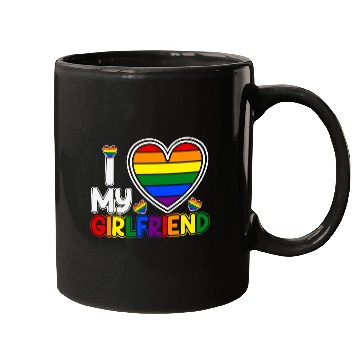 Discover i love my girlfriend Mugs