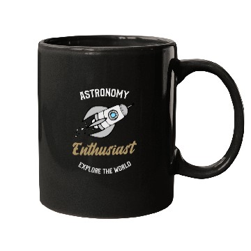 Discover Astronomy Enthusiast - moon astronomy Mugs