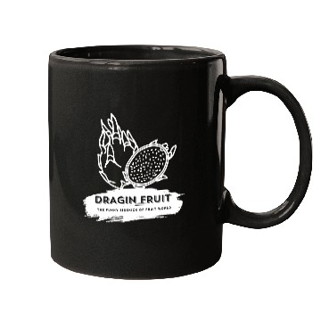 Discover Dragon Fruit The Funny Sidekick Of Fruit World Mugs