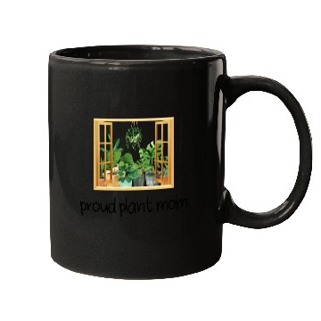 Discover Proud Plant Mom A Plant Lover s Window Mugs