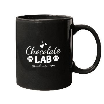 Discover Chocolate Lab Love Mugs