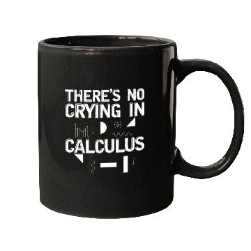Discover There's No Crying In Calculus 2 Mugs