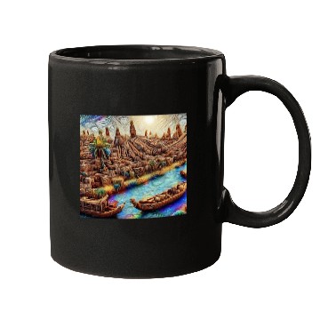 Discover River Nile Mugs