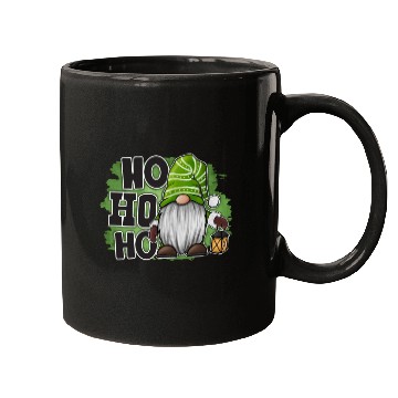 Discover Ho Ho Ho Green Gnome Christmas Xmas Holiday Santa Mugs