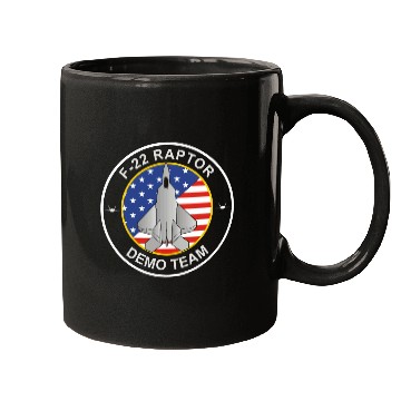 Discover F 22 RaptorDemo Team Mugs