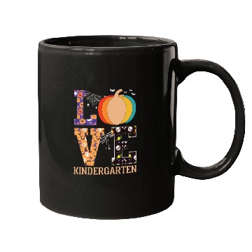 Discover Love Pumpkin Candy Corn Halloween Love Costume Men Mugs