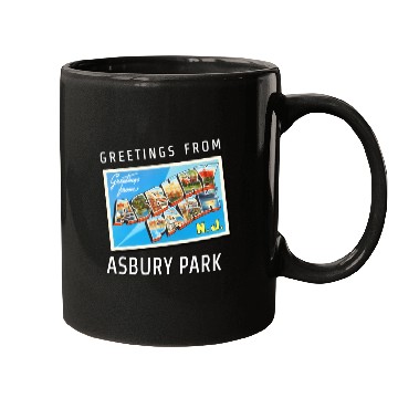 Discover Asbury Park New Jersey Nj Travel Postcard Mugs