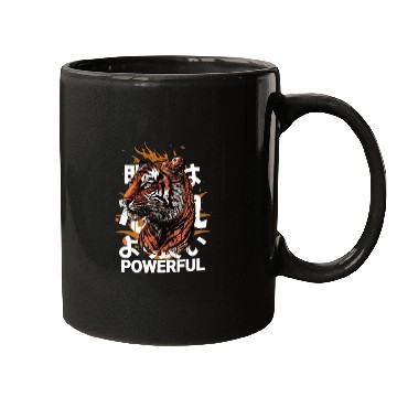 Discover Powerful of tiger: Unique Ai tiger design Mugs